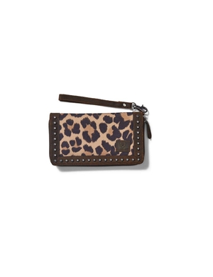 Portefeuilles Ariat Clutch Cheetah Marron Femme | PTH-31871877