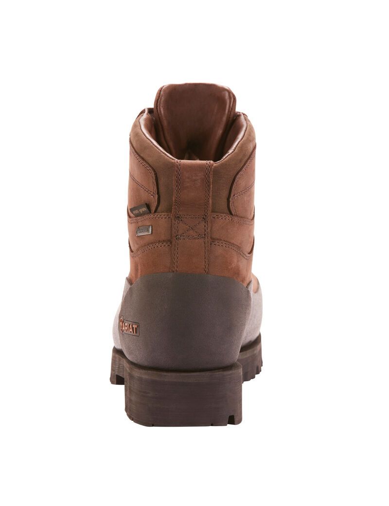 Bottes Imperméables Ariat Linesman Ridge 6' GORE-TEX 400g Composite Embout Travail Marron Homme | TUH-01668353