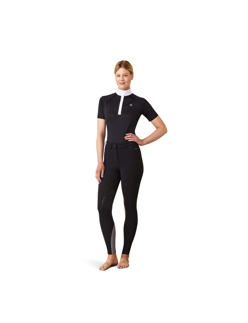 Pantalon Ariat Speranza Knee Patch Breech Noir Femme | YBG-21575737