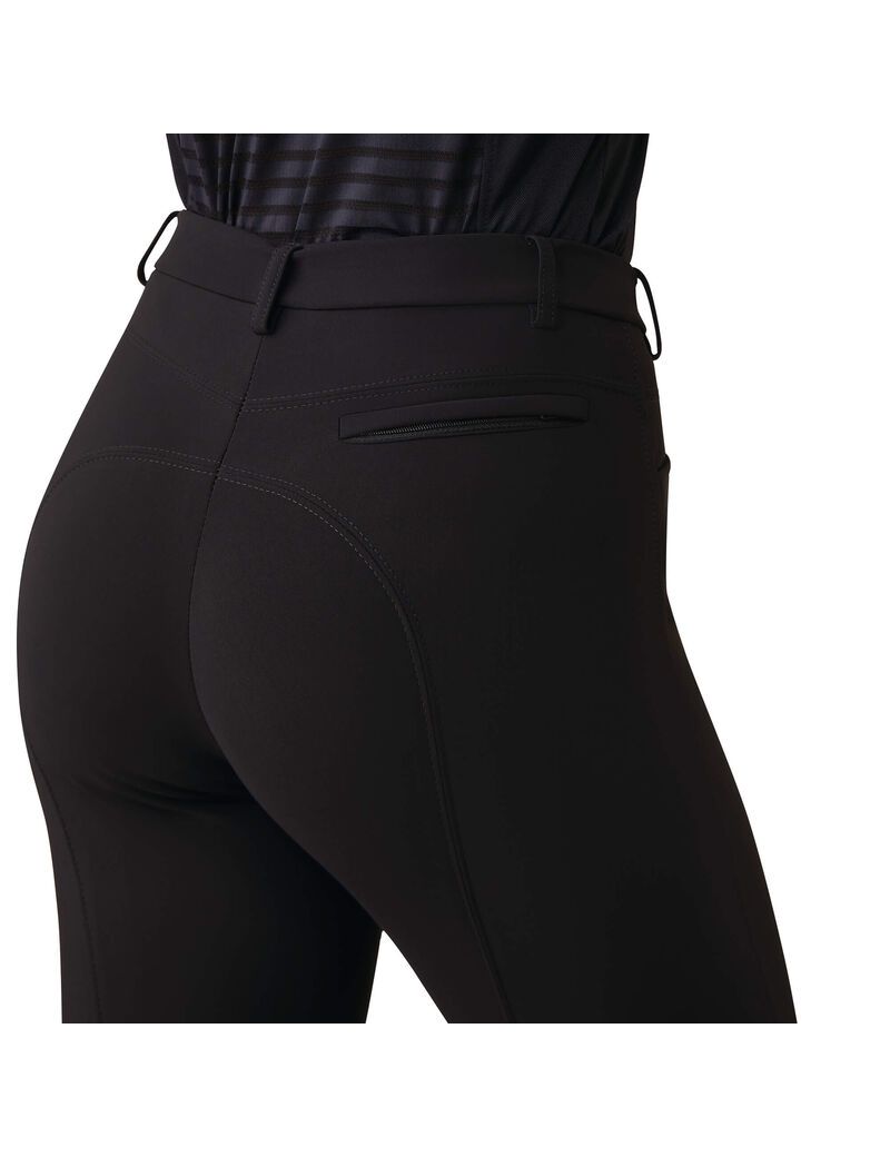 Pantalon Ariat Speranza Knee Patch Breech Noir Femme | YBG-21575737