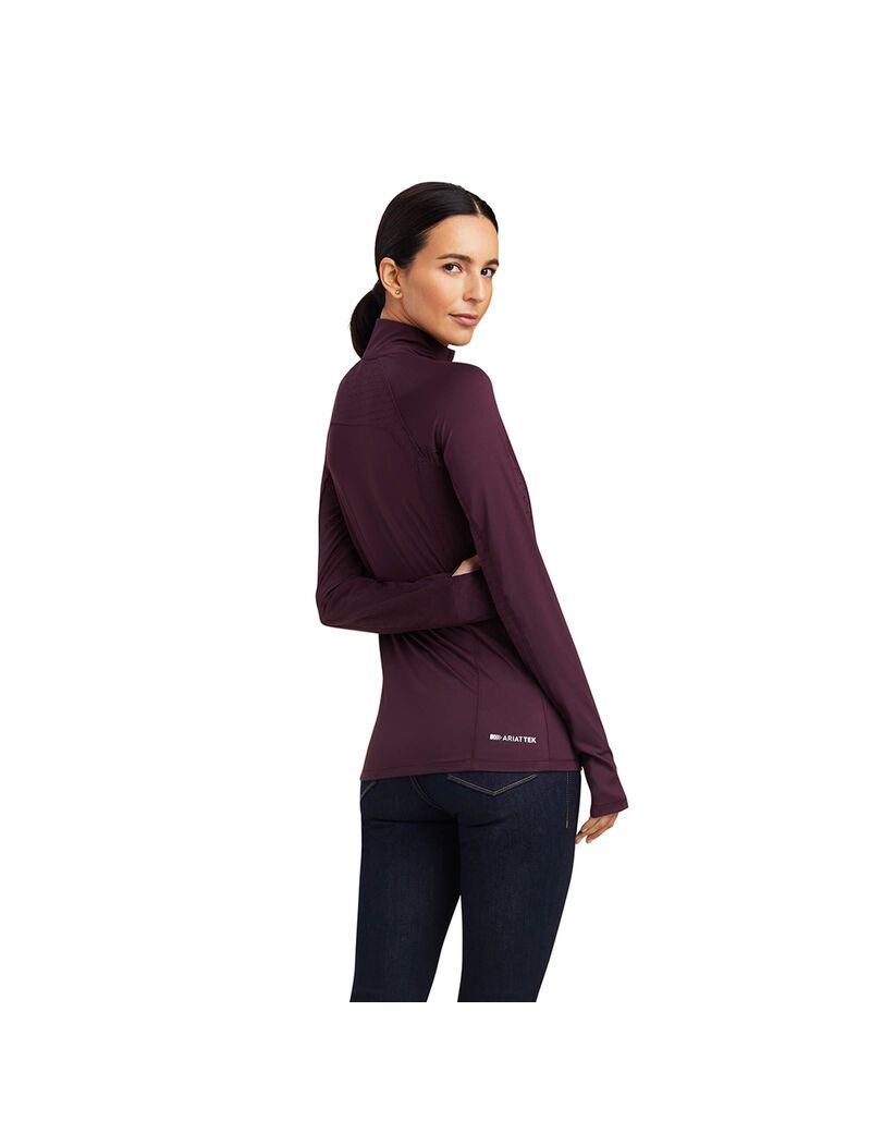 Couches Intermédiaires Ariat Lowell 2.0 1/4 Zip Multicolore Femme | ZTX-56153193