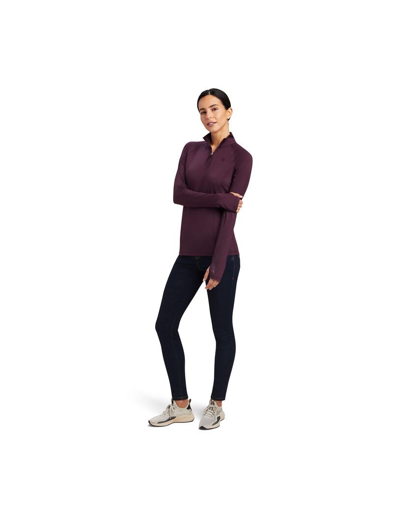 Couches Intermédiaires Ariat Lowell 2.0 1/4 Zip Multicolore Femme | ZTX-56153193