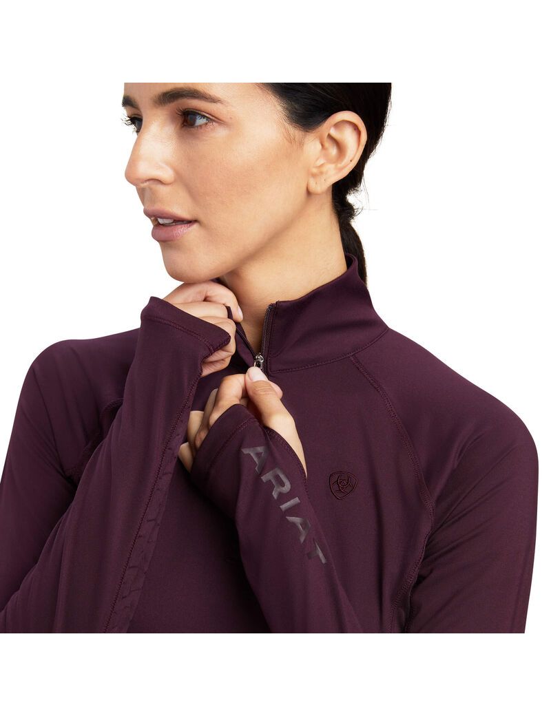 Couches Intermédiaires Ariat Lowell 2.0 1/4 Zip Multicolore Femme | ZTX-56153193