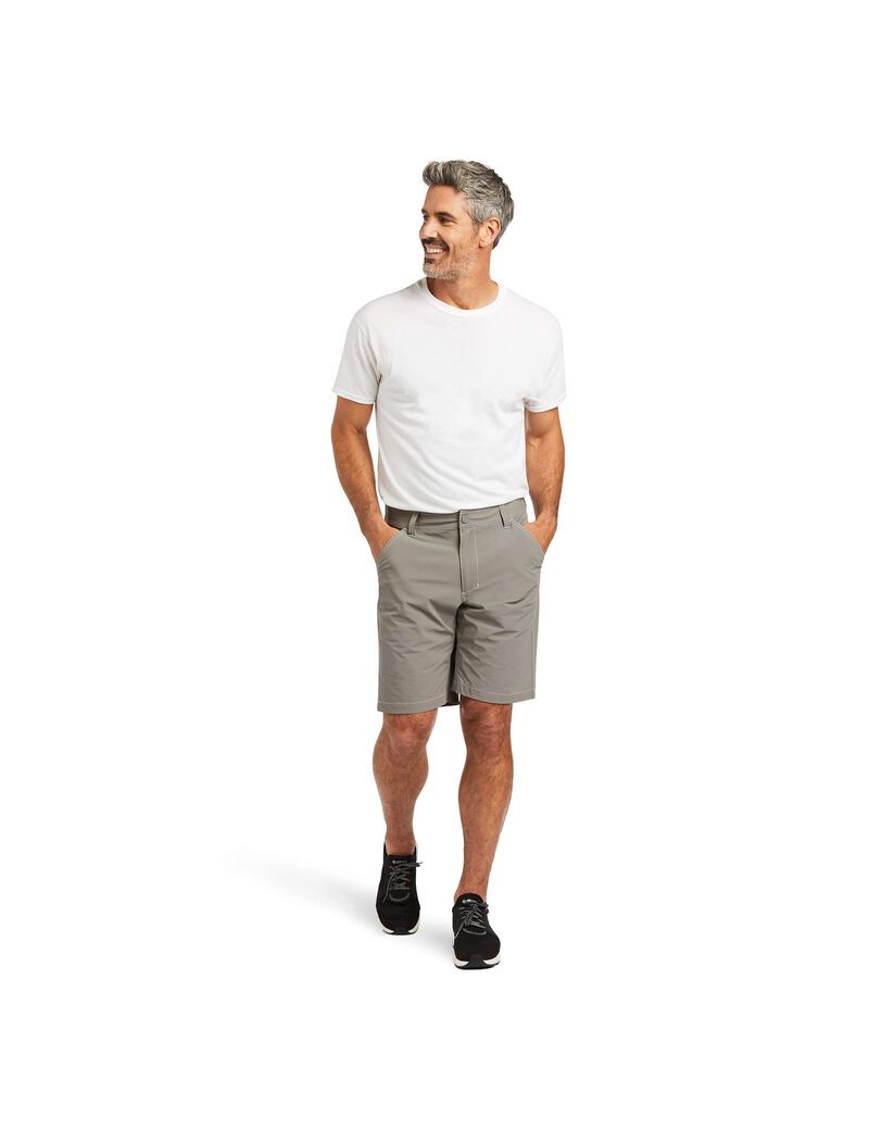 Shorts Ariat Tek Grise Homme | SFH-26879415