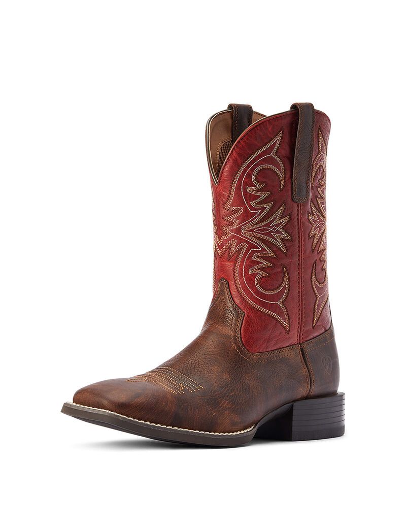 Bottes Western Ariat Sport Pardner Marron Homme | BKK-08211127