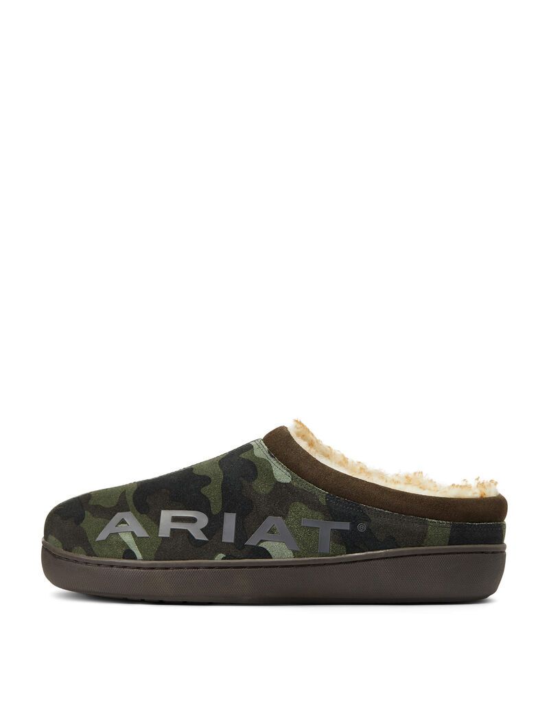 Chaussons Ariat Logo Encapuchonné Back Clog Camouflage Homme | CNL-41238307