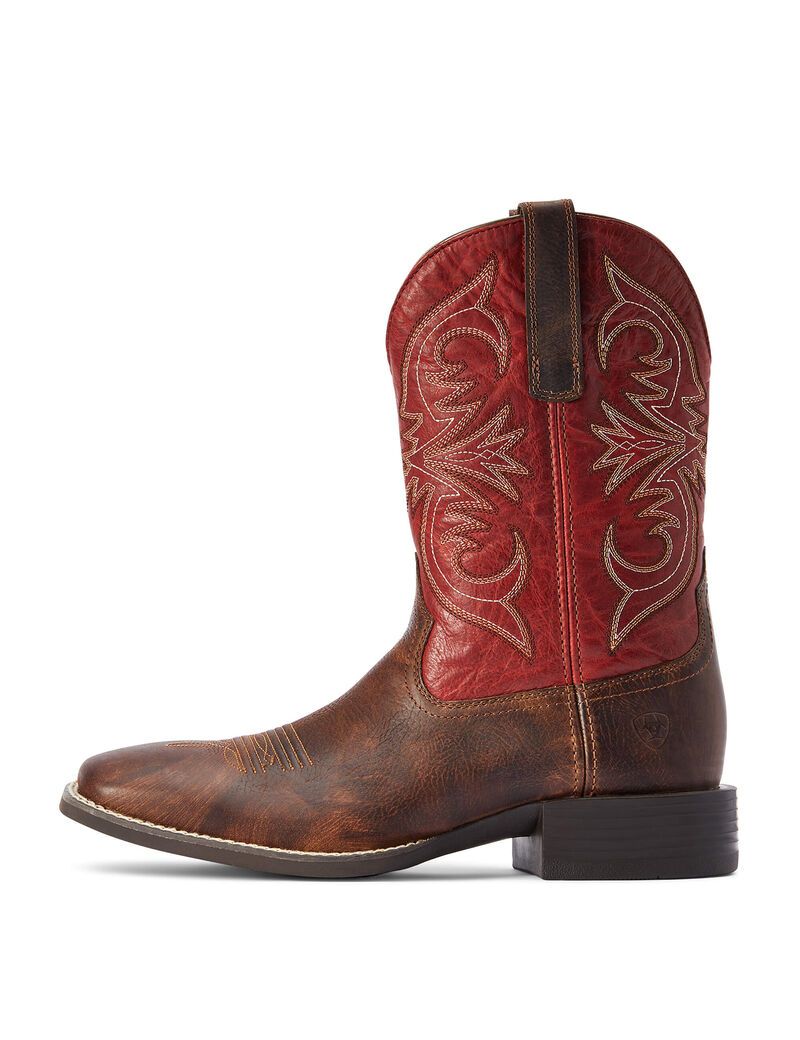 Bottes Western Ariat Sport Pardner Marron Homme | BKK-08211127