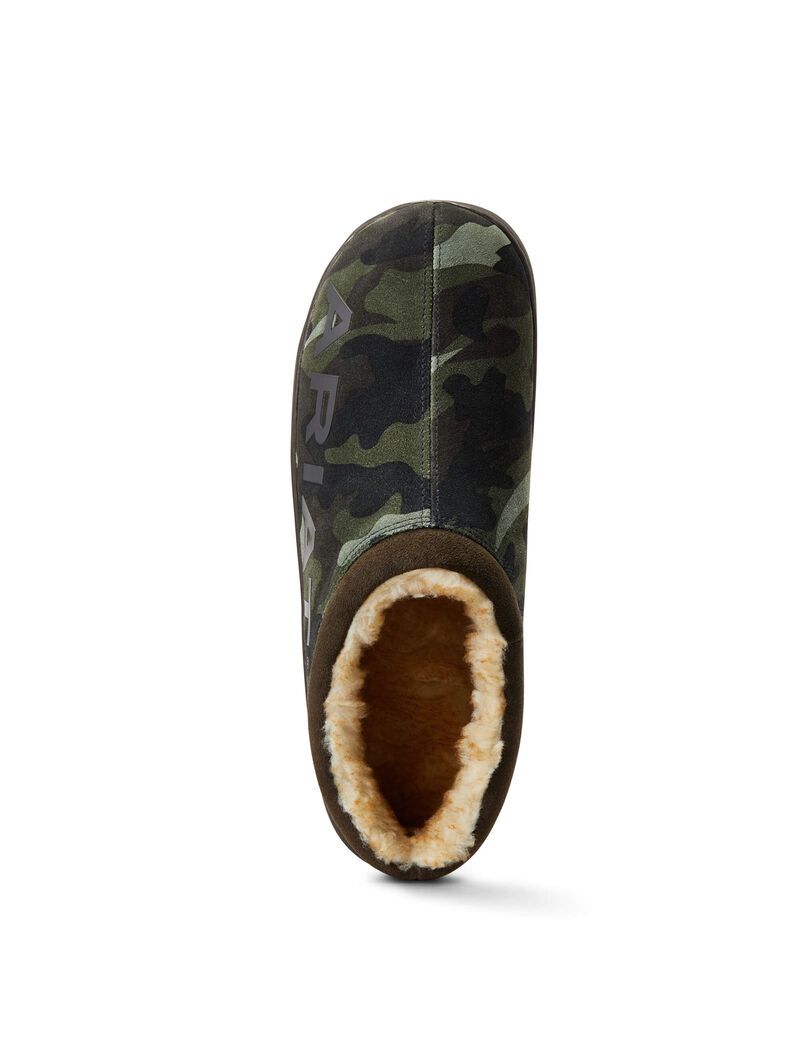 Chaussons Ariat Logo Encapuchonné Back Clog Camouflage Homme | CNL-41238307