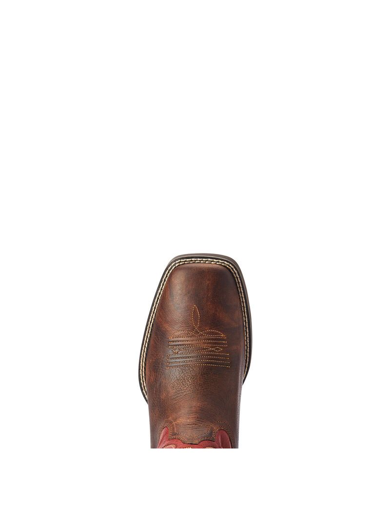 Bottes Western Ariat Sport Pardner Marron Homme | BKK-08211127