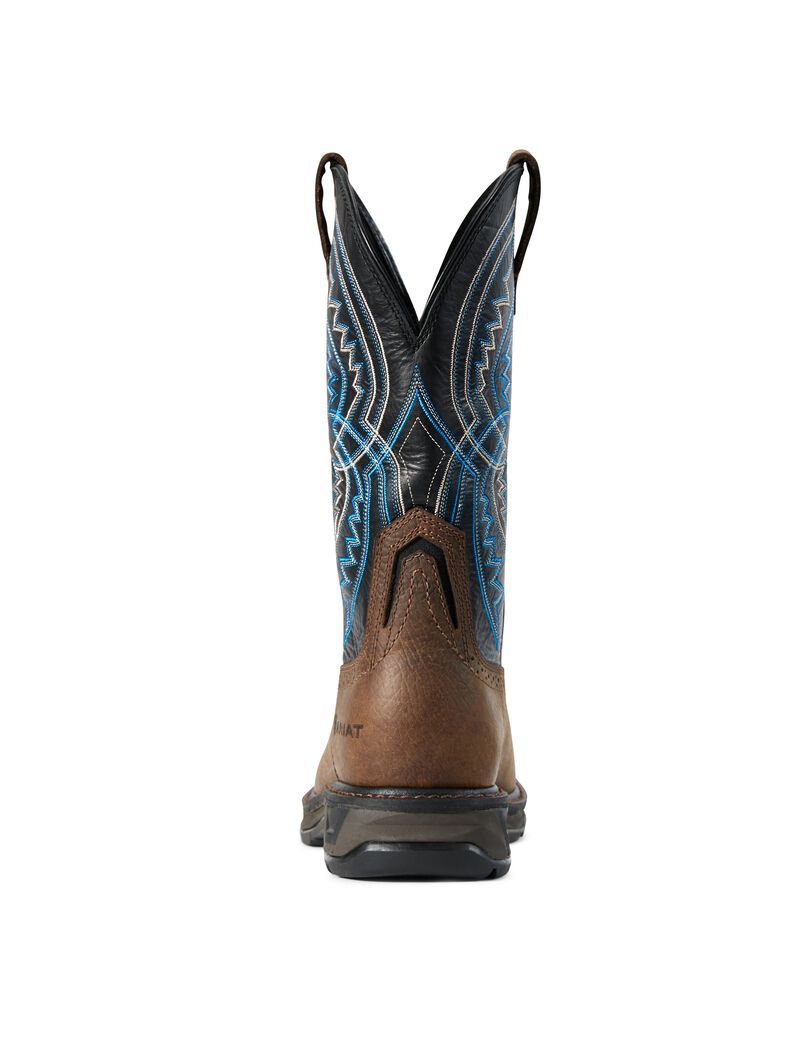 Bottes de Travail Ariat WorkHog XT Coil Larges Square Embout Carbon Embout Multicolore Homme | VGN-25509665