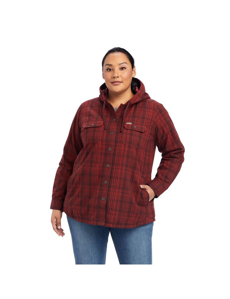 Vêtements De Travail Ariat Rebar Flannel Shirts Jackets Multicolore Femme | LGG-04179411