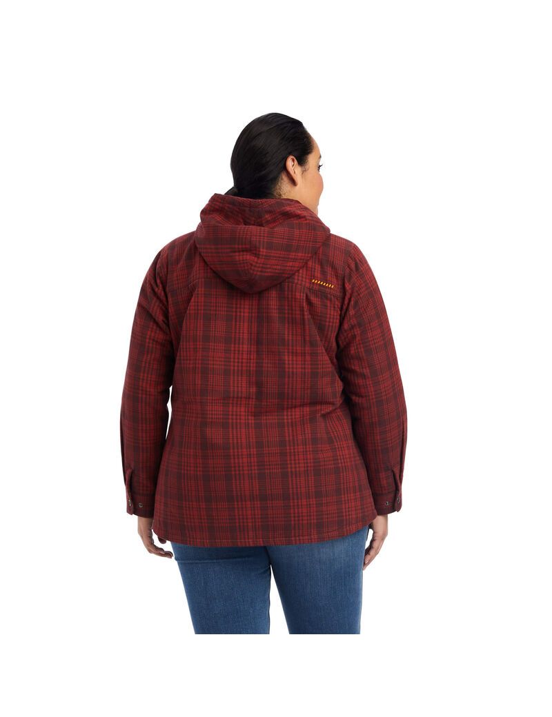 Vêtements De Travail Ariat Rebar Flannel Shirts Jackets Multicolore Femme | LGG-04179411