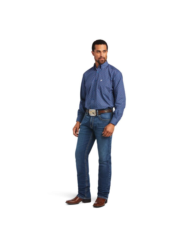 Chemises De Costume Ariat Fitz Classiche Fit Multicolore Homme | DVT-35147360