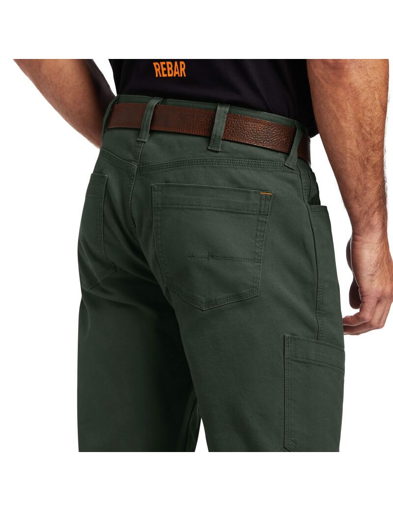 Pantalon Ariat Rebar M4 Low Rise DuraStretch Made Tough Stackable Droit Leg Multicolore Homme | SWI-84408194