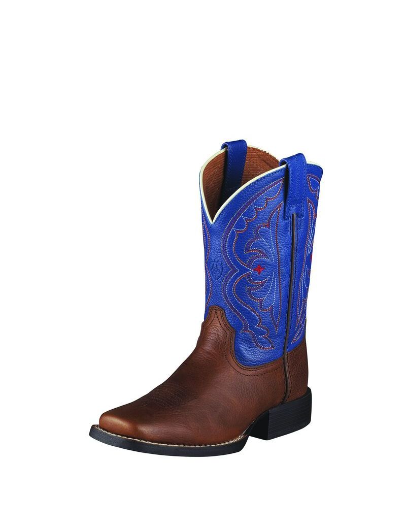 Bottes Western Ariat Quickdraw Marron Enfant | CRW-23059858