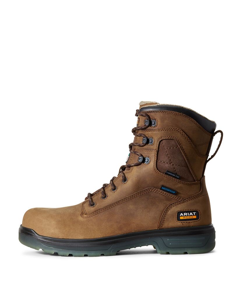 Bottes Imperméables Ariat Turbo 8' CSA Carbon Embout Travail Multicolore Homme | INV-03487664