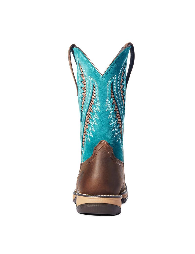 Bottes Western Ariat Anthem Venttek Chocolat Femme | RWR-03143171