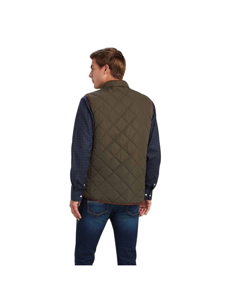 Gilet Ariat Woodside Multicolore Homme | SOR-11372559