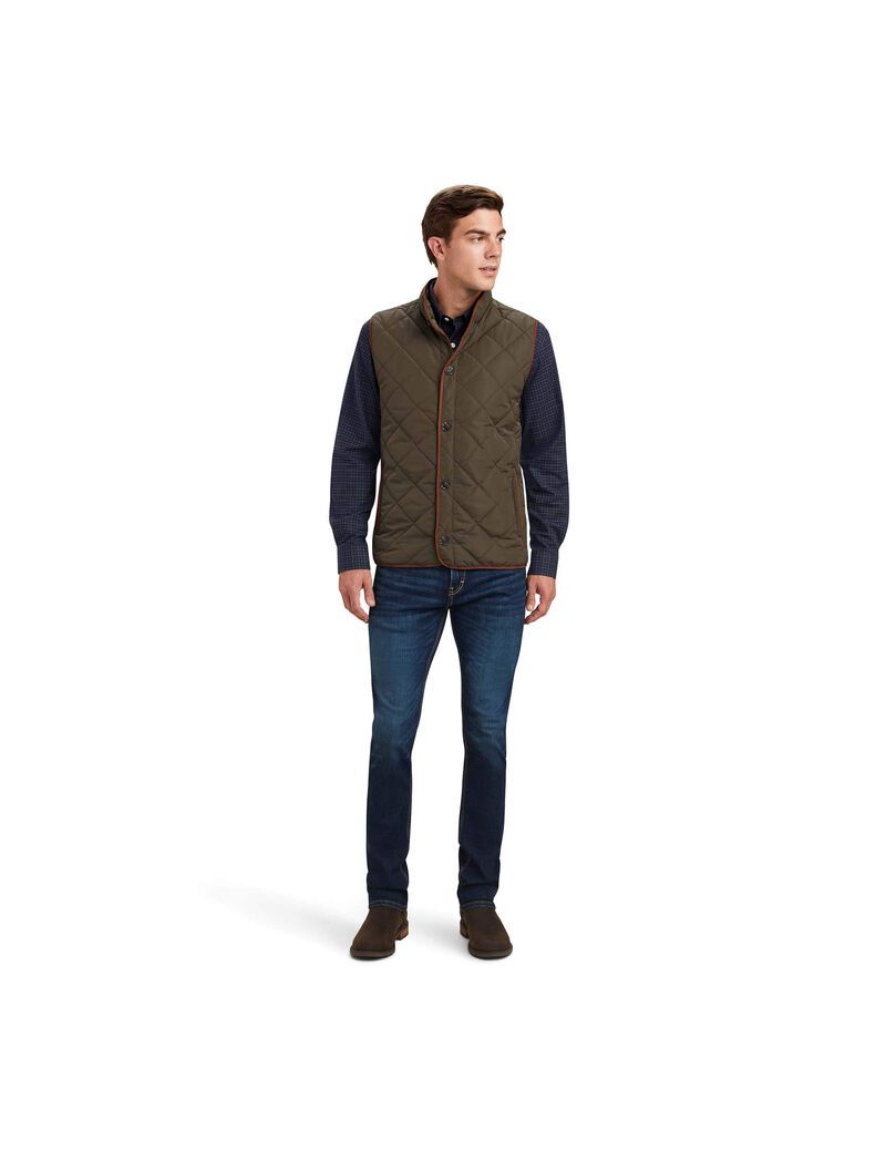 Gilet Ariat Woodside Multicolore Homme | SOR-11372559