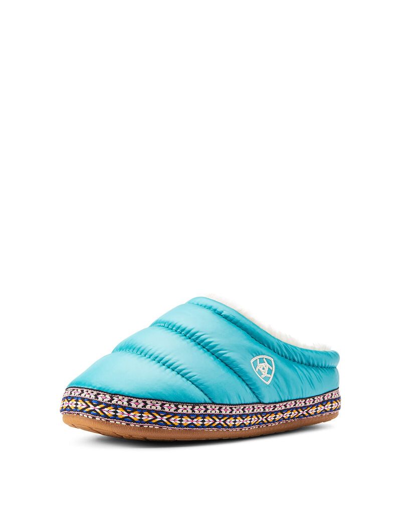 Chaussons Ariat Crius Clog Turquoise Femme | KES-27341048