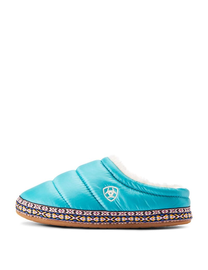 Chaussons Ariat Crius Clog Turquoise Femme | KES-27341048