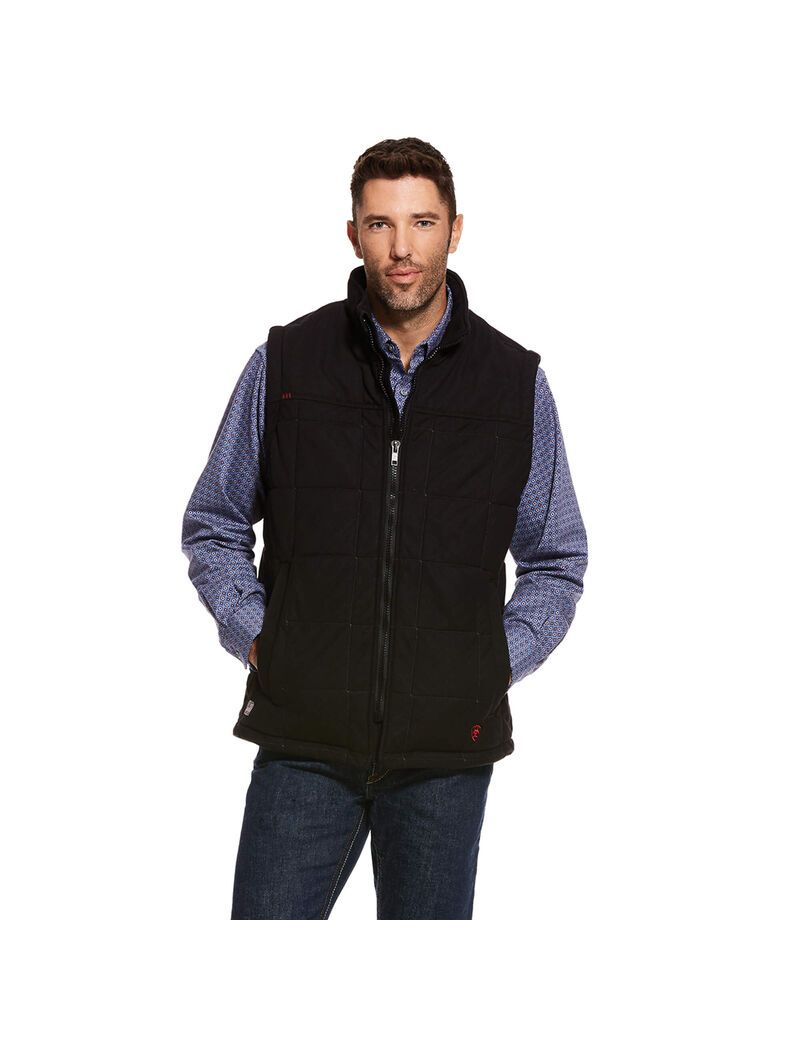 Gilet Ariat FR Crius Insulated Noir Homme | OII-00908335