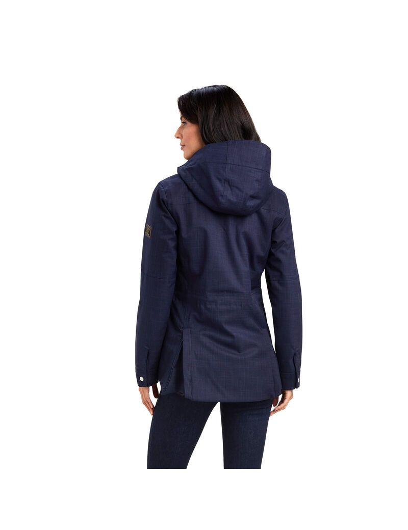 Vestes Ariat Sterling Imperméables Insulated Parka Bleu Marine Femme | FJI-46738209