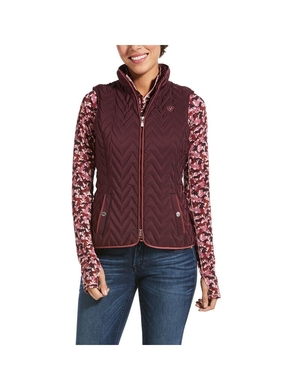 Gilet Ariat Ashley Insulated Bordeaux Femme | VVA-19903650