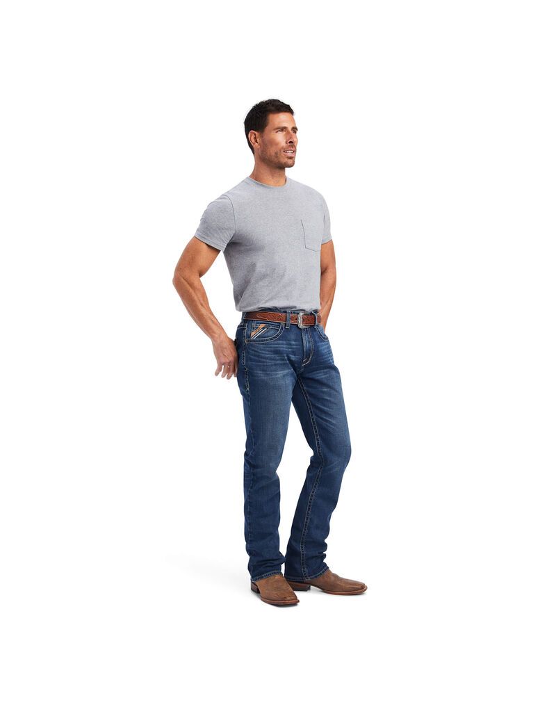 Jean Ariat M2 Traditional Relaxed Destin Multicolore Homme | ZQH-81505439