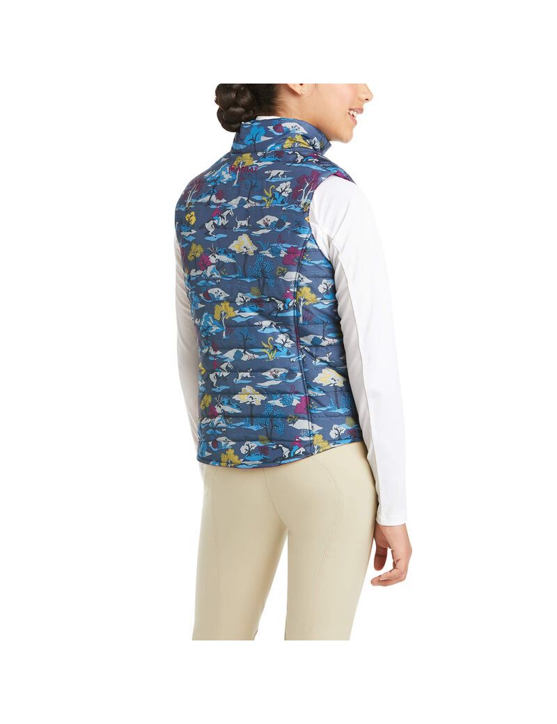 Gilet Ariat Emma Reversible Insulated Multicolore Enfant | MZQ-07301391