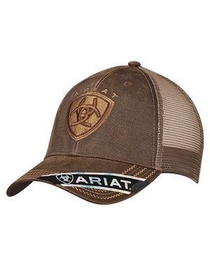 Casquettes Ariat Structured Marron Homme | RIS-84560783