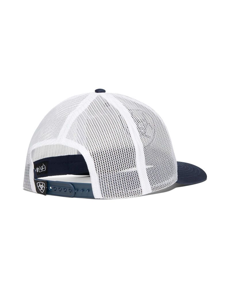 Casquettes Ariat Large Shield Grise Homme | FPL-21738434