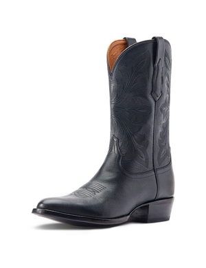 Bottes Western Ariat Bench Made James Noir Homme | GZB-83856592