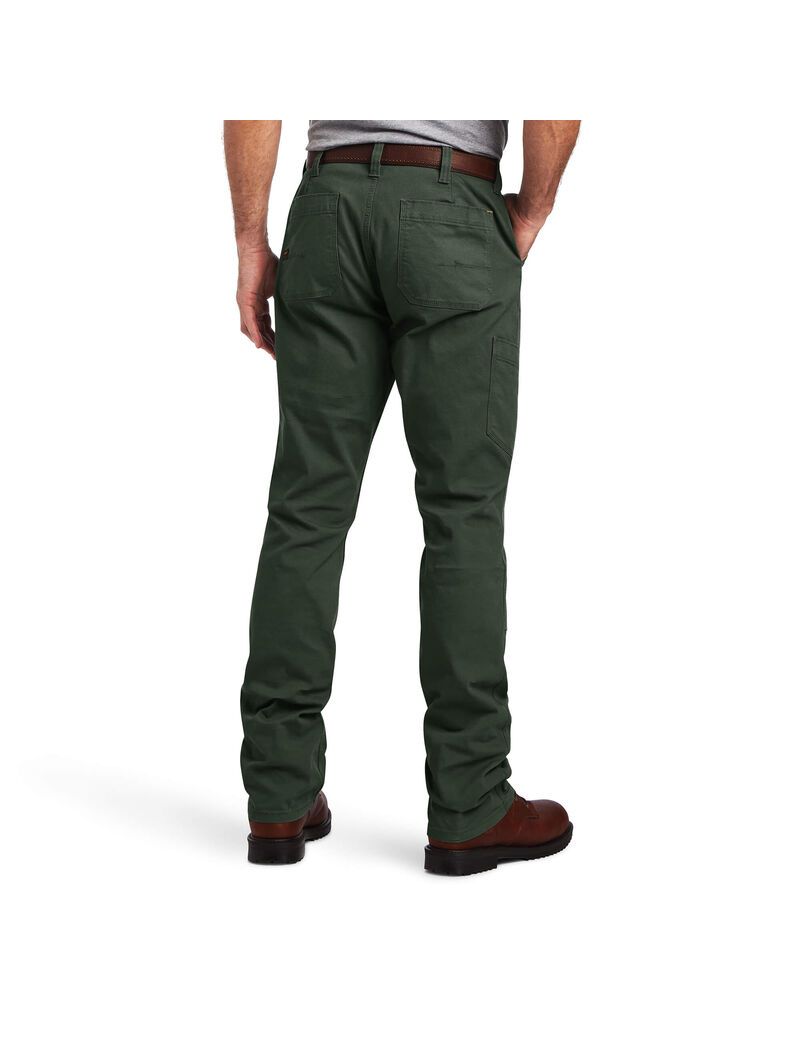 Pantalon Ariat Rebar M4 Low Rise DuraStretch Made Tough Double Front Stackable Droit Leg Multicolore Homme | TLZ-14172964