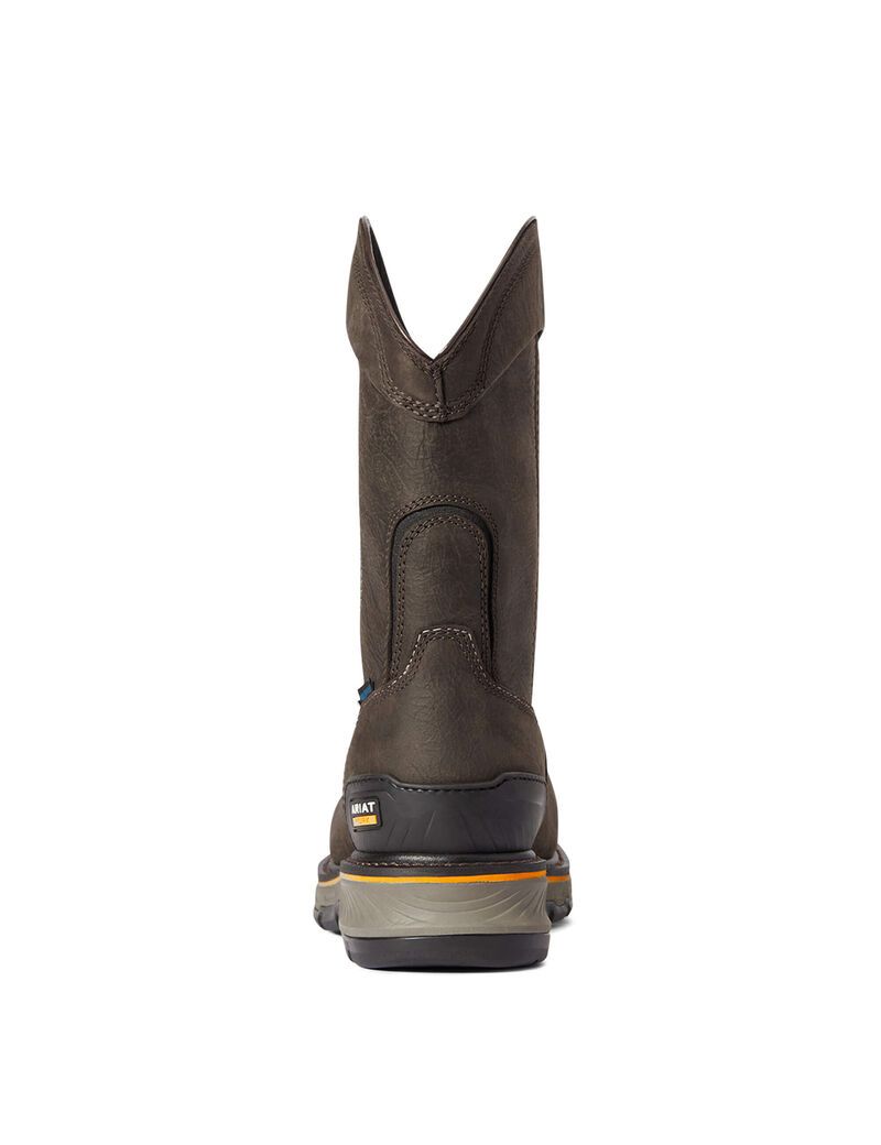 Bottes Imperméables Ariat Stump Jumper Pull-On Composite Embout Travail Cafe Homme | NWS-64619499