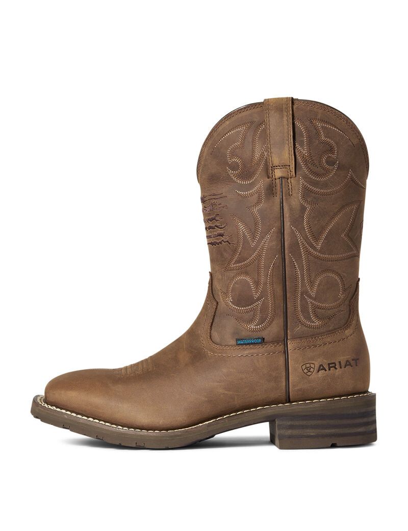 Bottes Imperméables Ariat Hybride Patriot Western Marron Homme | RBQ-28981092