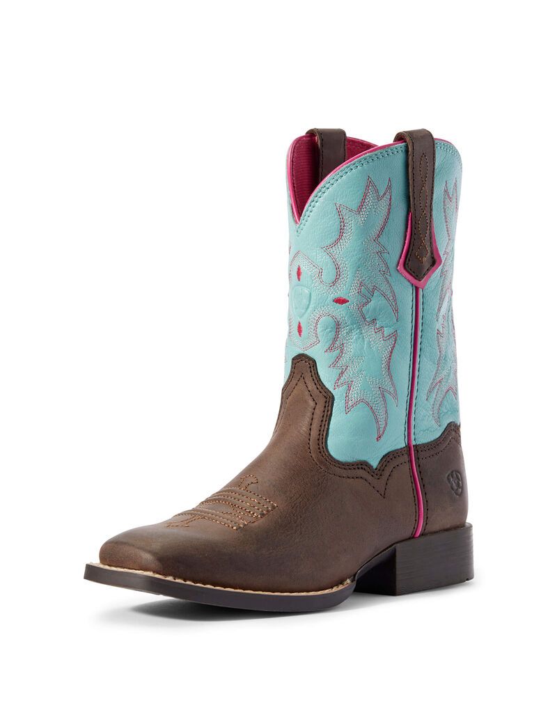 Bottes Western Ariat Tombstone Marron Enfant | QQN-30913381