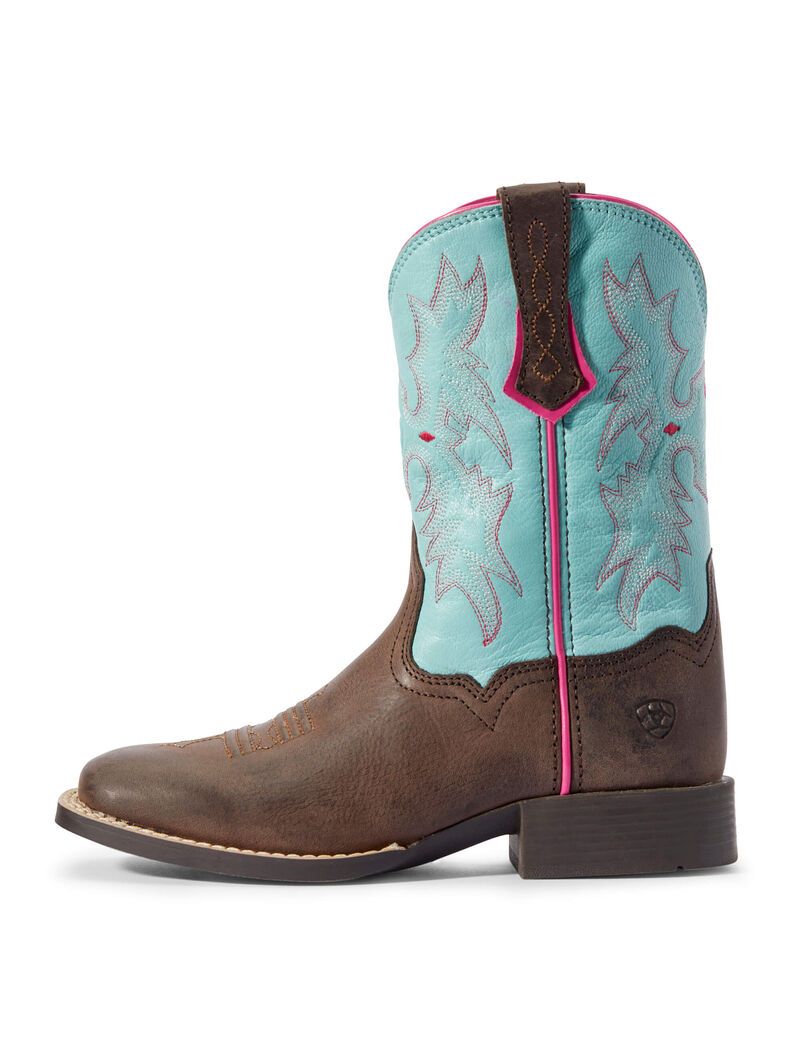 Bottes Western Ariat Tombstone Marron Enfant | QQN-30913381