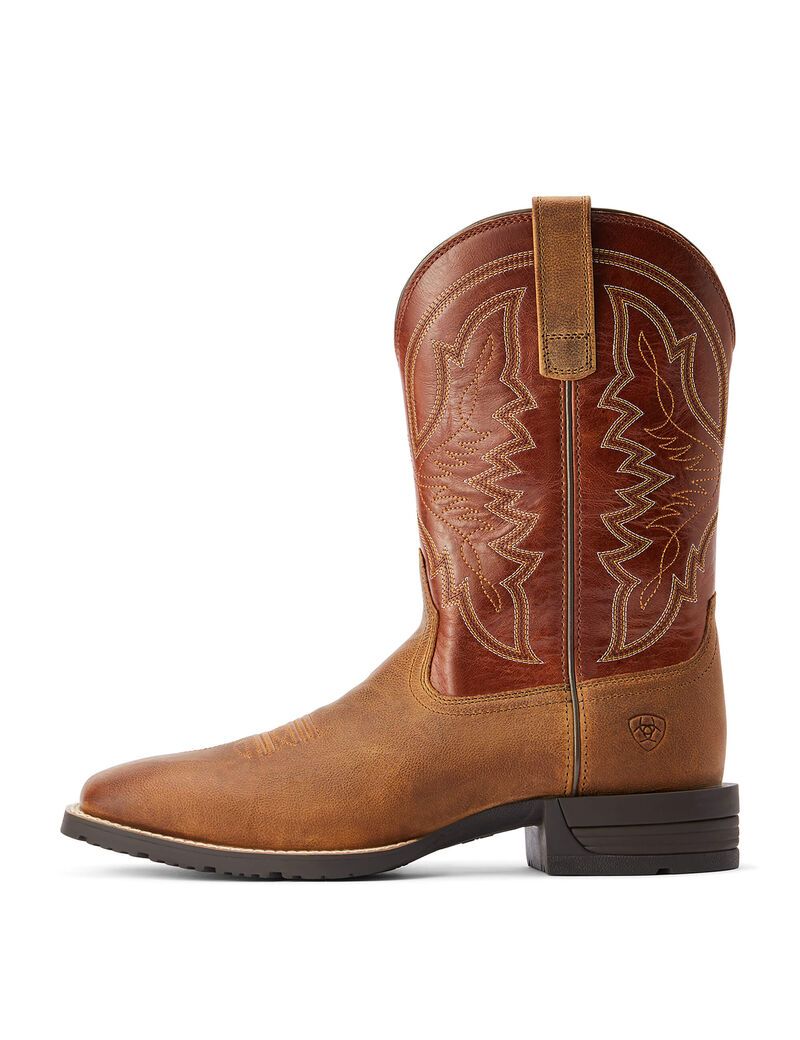 Bottes Western Ariat Hybride Ranchwork Multicolore Homme | HKP-03143671