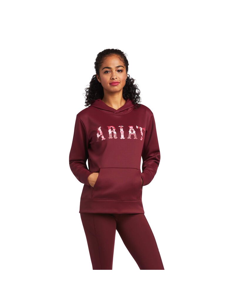 Sweat à Capuche Ariat Tek Multicolore Femme | DWZ-73567661