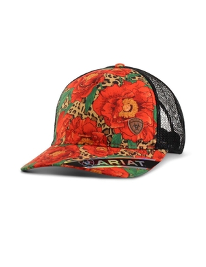 Casquettes Ariat Cheetah floral print Rouge Femme | JCL-43489937