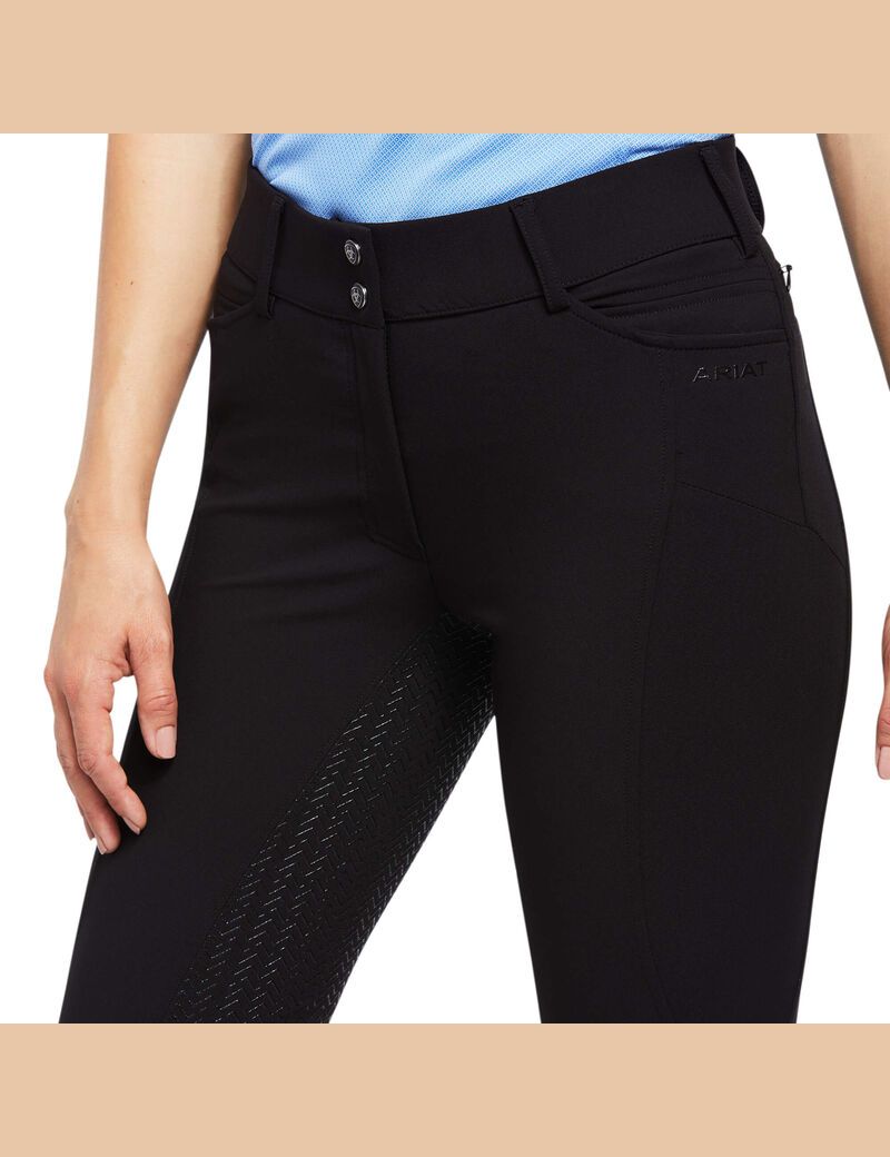 Pantalon Ariat Prelude Full Seat Breech Noir Femme | YPF-89280712