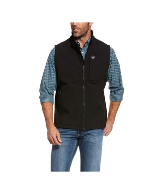 Gilet Ariat Logo 2.0 Softshell Noir Homme | CNH-83098634