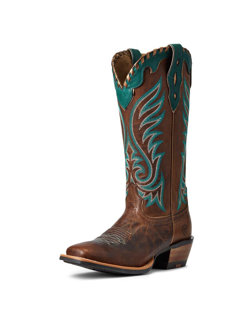 Bottes Western Ariat Crossfire Picante Marron Femme | RCQ-86889404