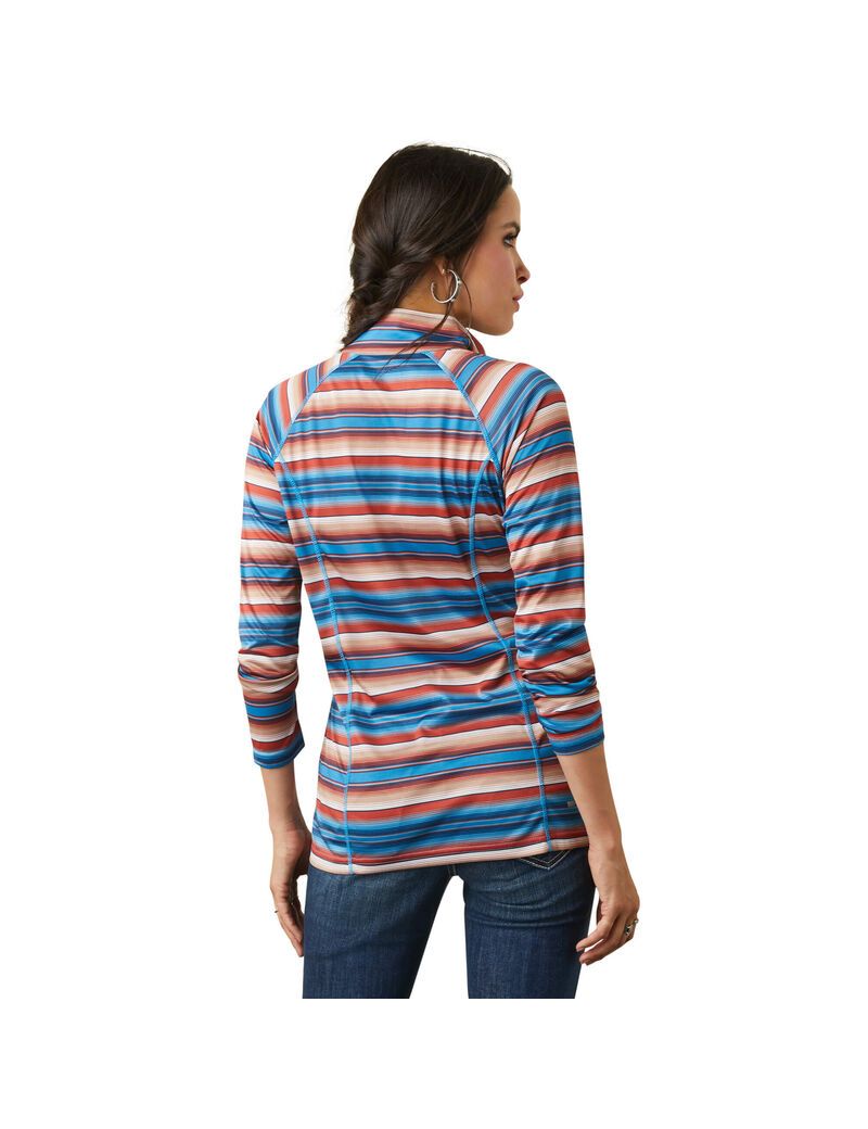 Hauts Ariat Laguna 1/4 Zip Multicolore Femme | OIJ-19610650