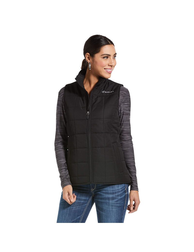 Gilet Ariat Crius Insulated Noir Femme | SRQ-41639898