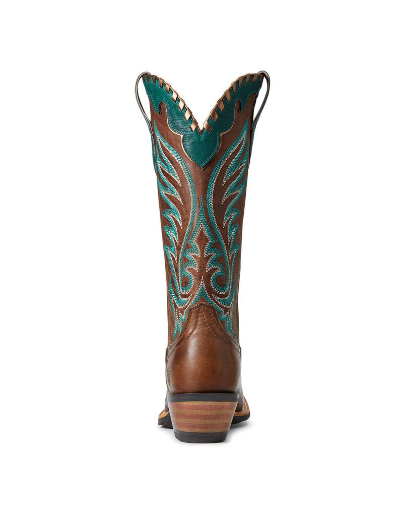 Bottes Western Ariat Crossfire Picante Marron Femme | RCQ-86889404