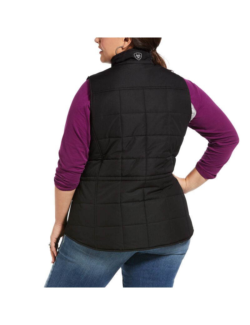 Gilet Ariat Crius Insulated Noir Femme | SRQ-41639898