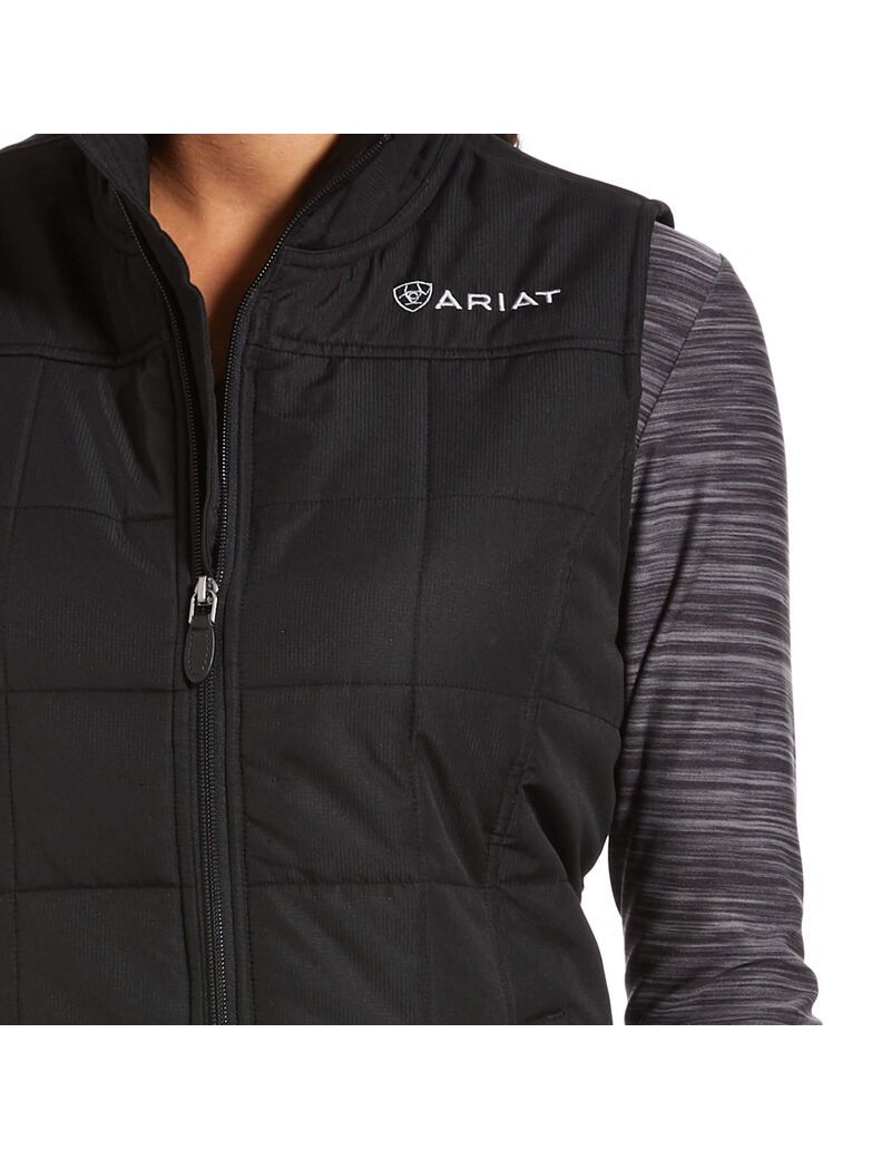 Gilet Ariat Crius Insulated Noir Femme | SRQ-41639898