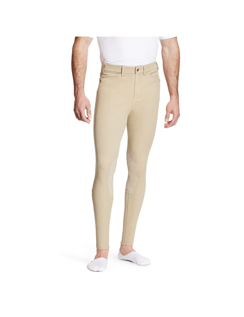 Pantalon Ariat Heritage Knee Patch Breech Marron Homme | BBN-16989156